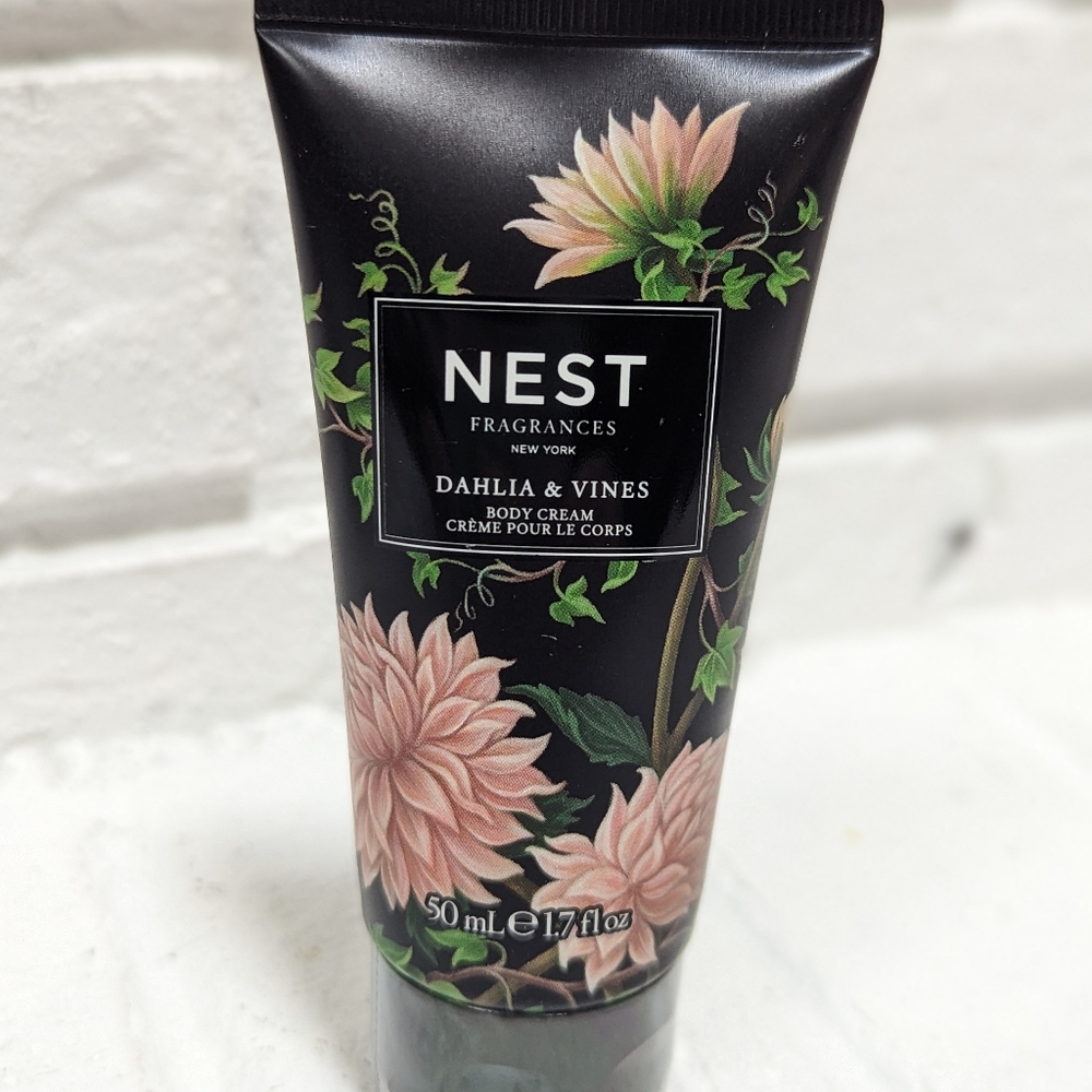 NEST Fragrances Dahlia & Vines Body Cream Travel Size 1.7 oz.